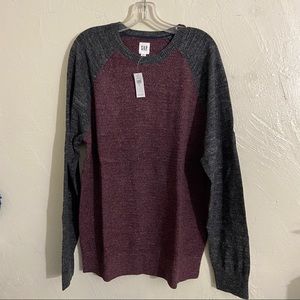 GAP Factory Colorblock Crewneck